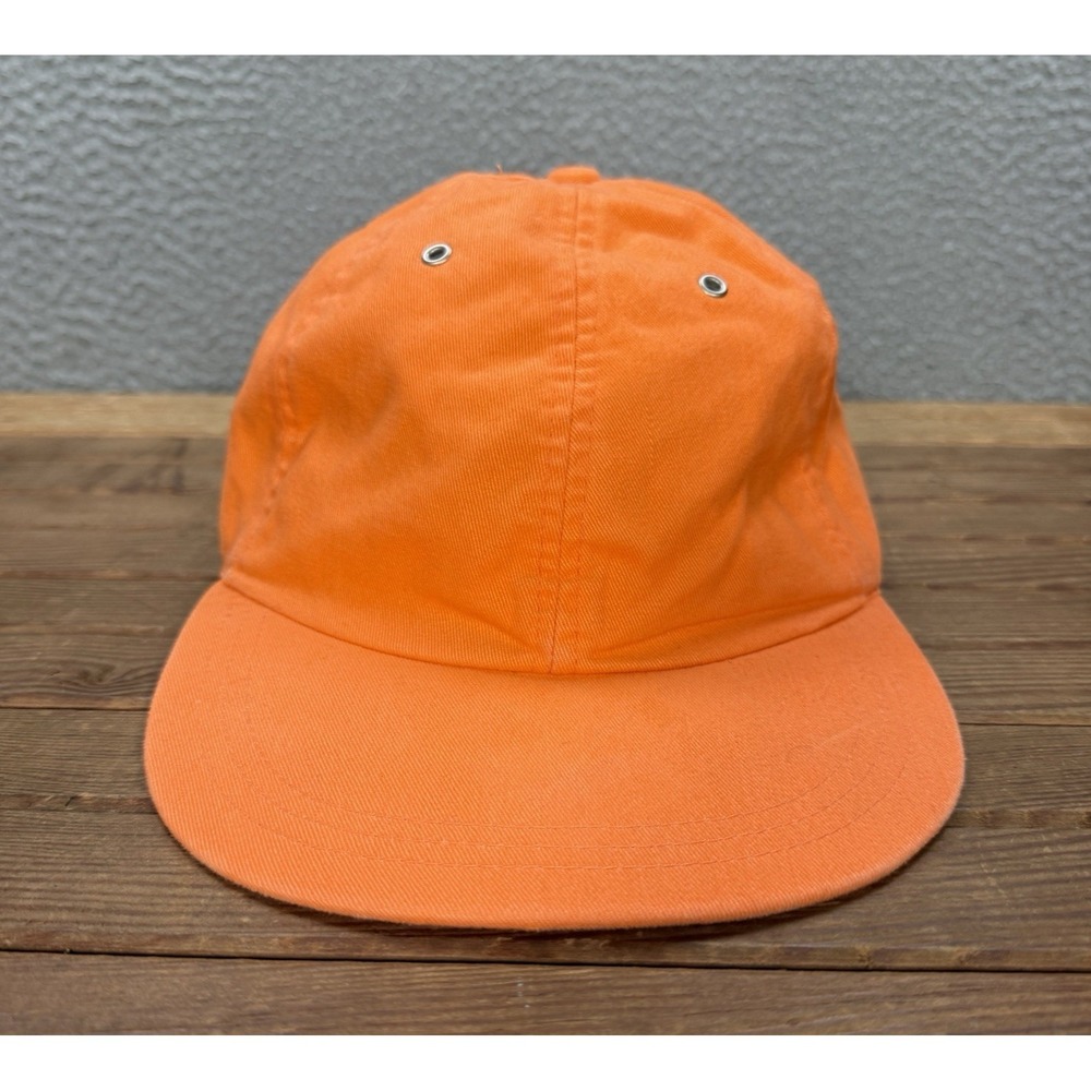 Vintage Gap Hat Adult Orange Strap Back Dad Cap Skater Surfer Grunge Faded Y2K
